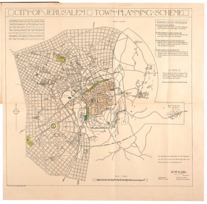 McLean’s Plan of 1918, depicting the move toward the west*